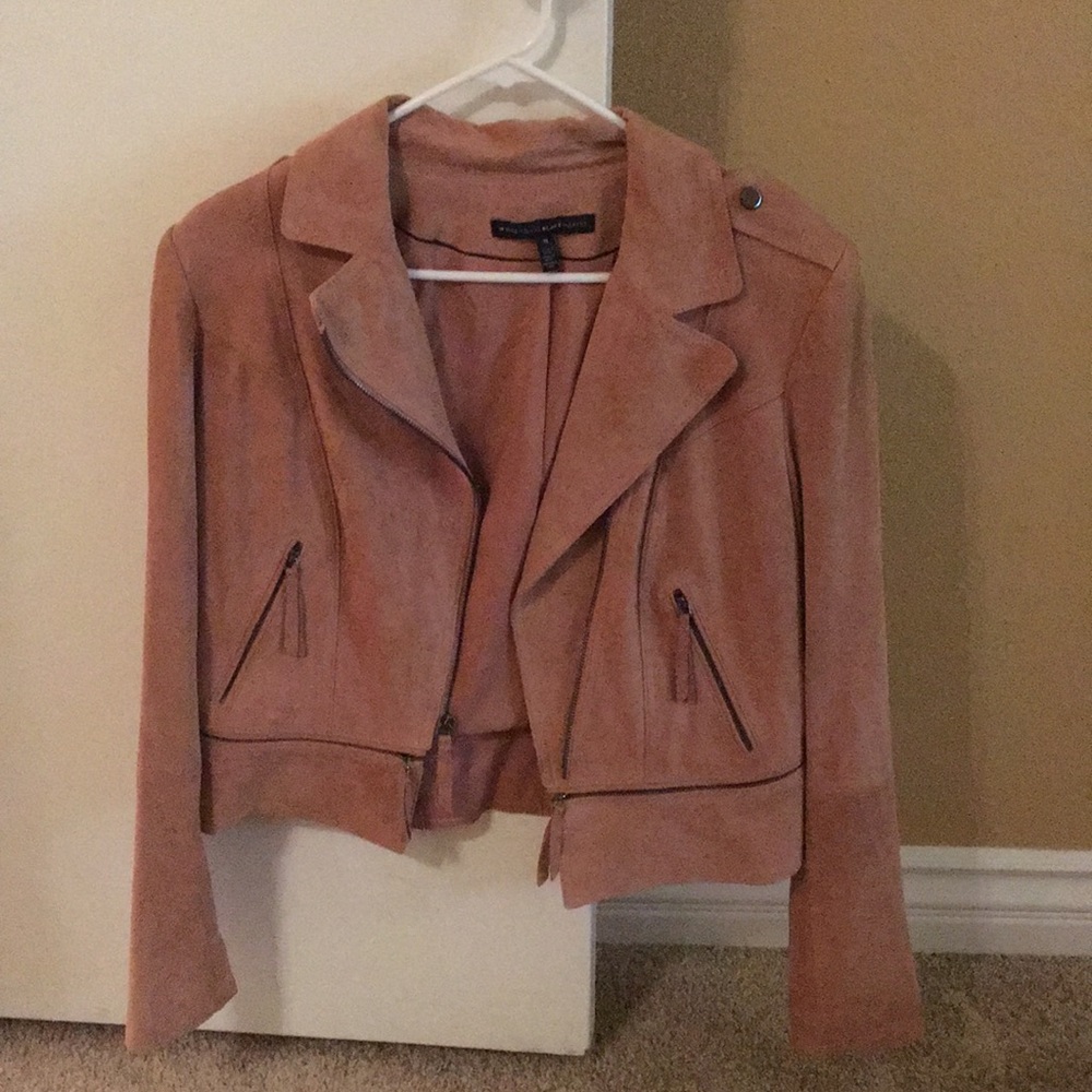 White House Black Market M Pink Jacket